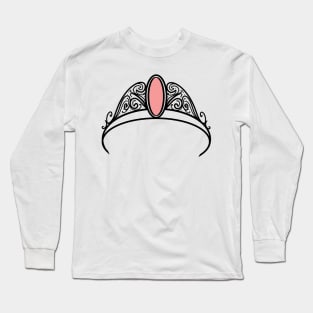 Tiara pink Long Sleeve T-Shirt